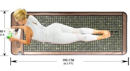 Full Body 1092 Korean Heating Massager Jade Stone Mat - Image 4