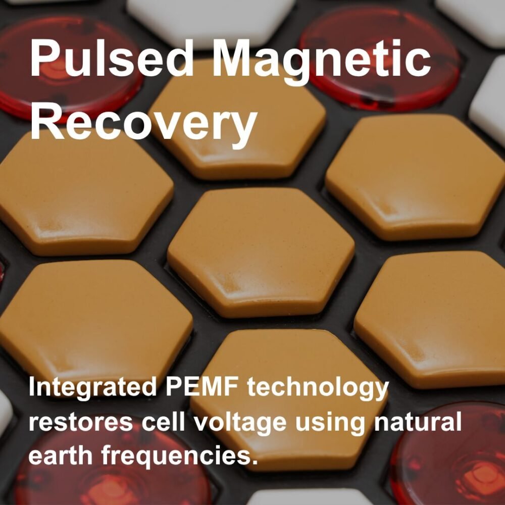 GoldSun PEMF Therapy Mat with Photon Laser Lights for Pain Relief & Healing | Ideal for Home & Clinic Use - Image 4