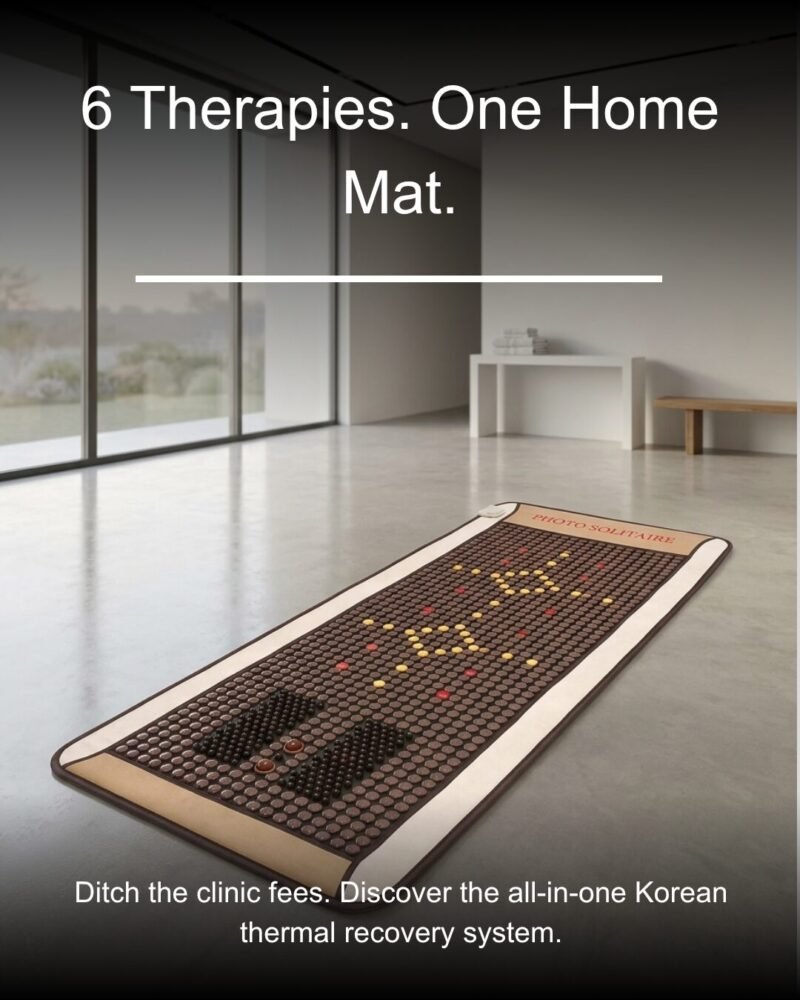 ETS Solitaire Therapy Mattress Back Pain Far Infrared Heating & TENS Pads - Image 10