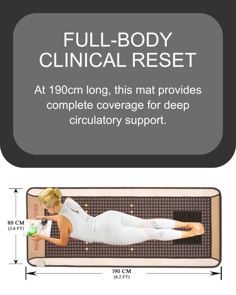 ETS Solitaire Therapy Mattress Back Pain Far Infrared Heating & TENS Pads - Image 9