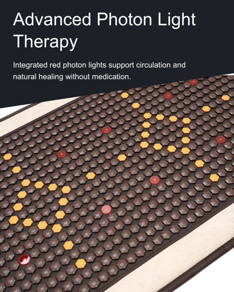 ETS Solitaire Therapy Mattress Back Pain Far Infrared Heating & TENS Pads - Image 5