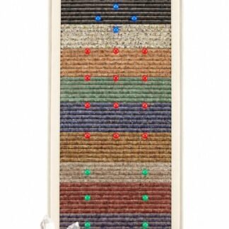 Rainbow Chakra Heating PEMF Mat