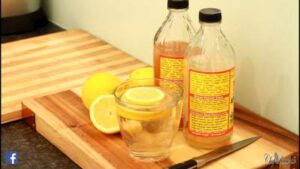 apple cider vinegar lemon water