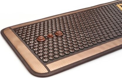Large 6 Ft Korean Tourmalene Heat Mattress with 3 Ball Seating Stone - Image 3