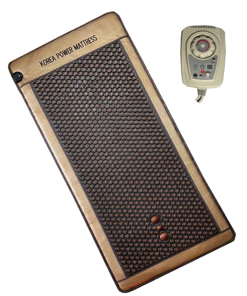 Korean Power Magnetic Heating Mattress | Tourmaline & Germanium Stones