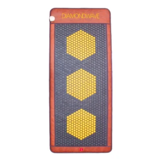 Diamond Wave Electric Heating Massage Mat | Infrared Rays Acupressure Relaxation Therapy Mattress