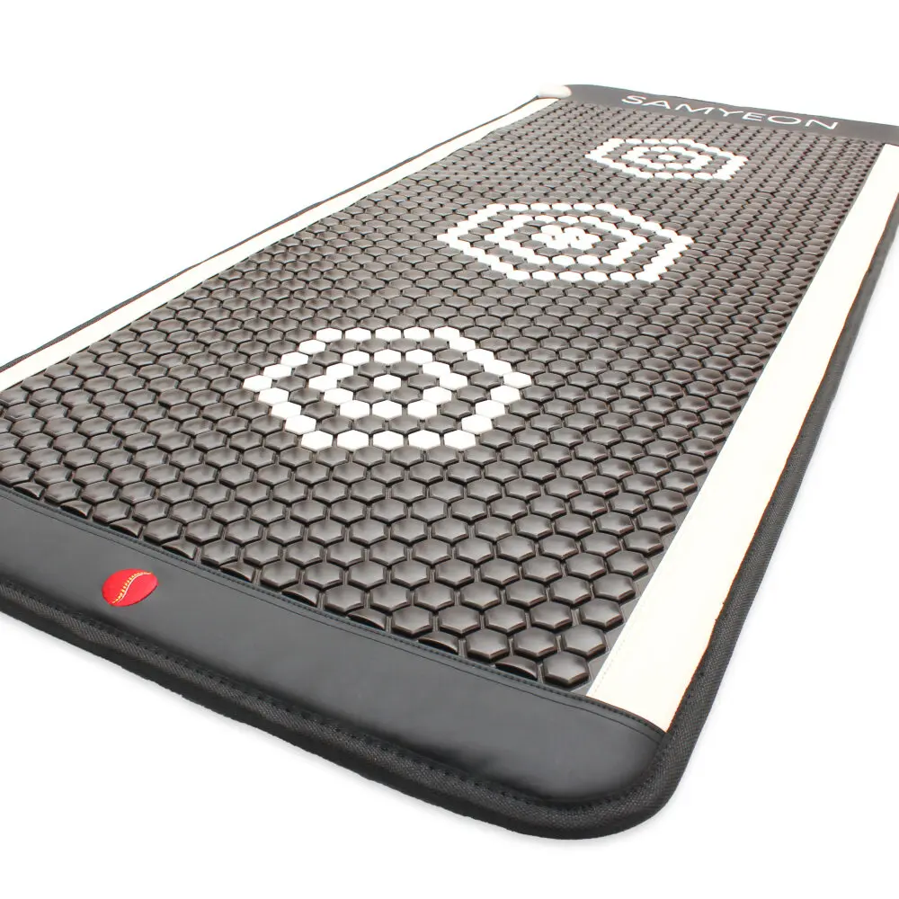 Carefit Infrared Samyeon Heating Mat | Full Body Massage Therapy Black Magnetic Stones - Image 2