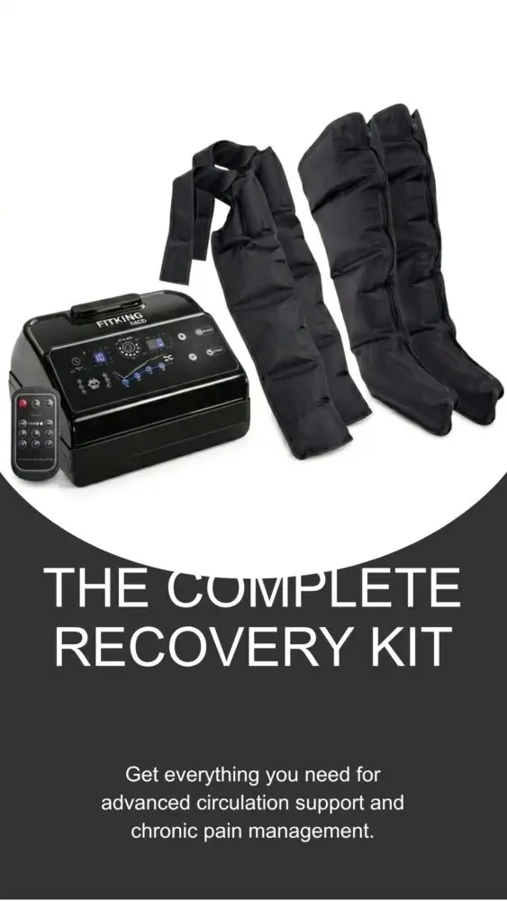 Air Compression Leg & Arm Massager for Feet, Calf and Thigh – Heavy Duty Corded Electric Therapy DVT Pump Device - Image 6